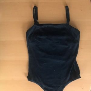 Adjustable Hollister halter bodysuit tank